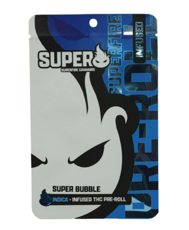 Photograph of product: Superfire Pre Roll - Super Bubble Infused