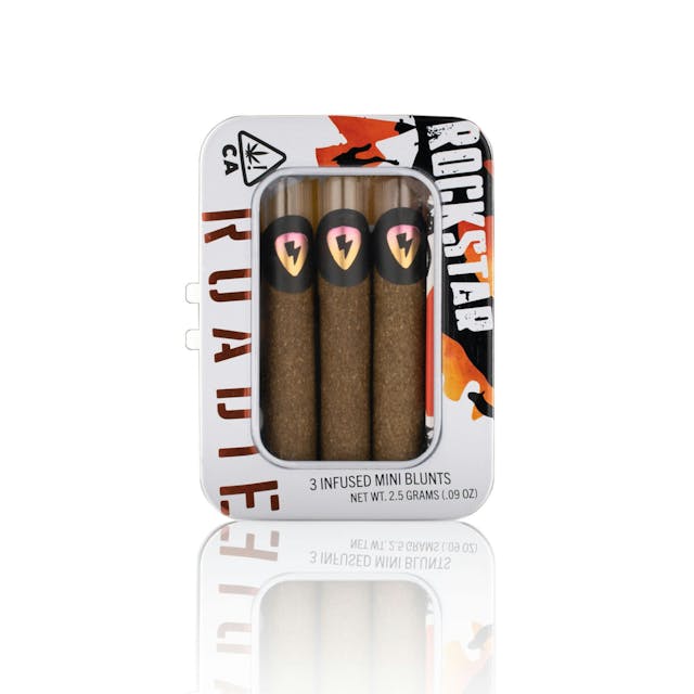 Photograph of product: Mac N' Jack x Deathstar 3pk- Roadie Infused Mini Blunts- 2.55g - 