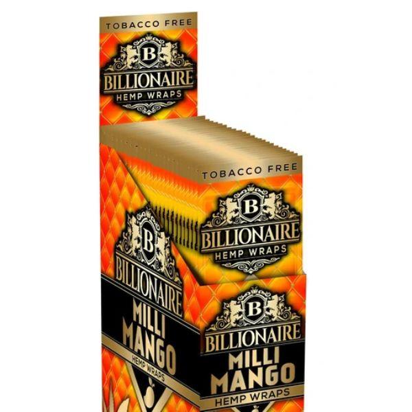 Photograph of product: Billionaire Hemp Wraps Milli Mango Flavor
