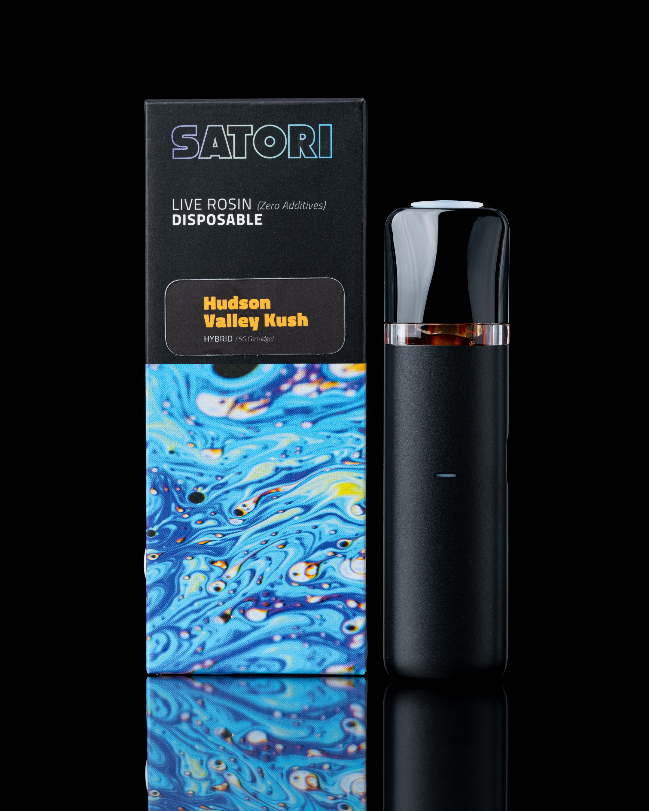 Photograph of product: Hudson Valley Kush | Live Rosin AIO | .5g