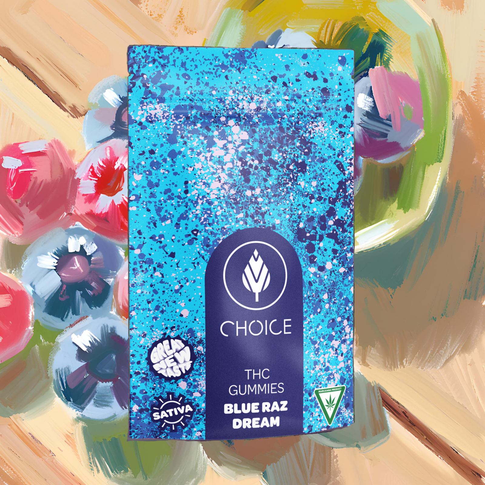 Photograph of product: Gummies | Blue Raspberry | 10pk