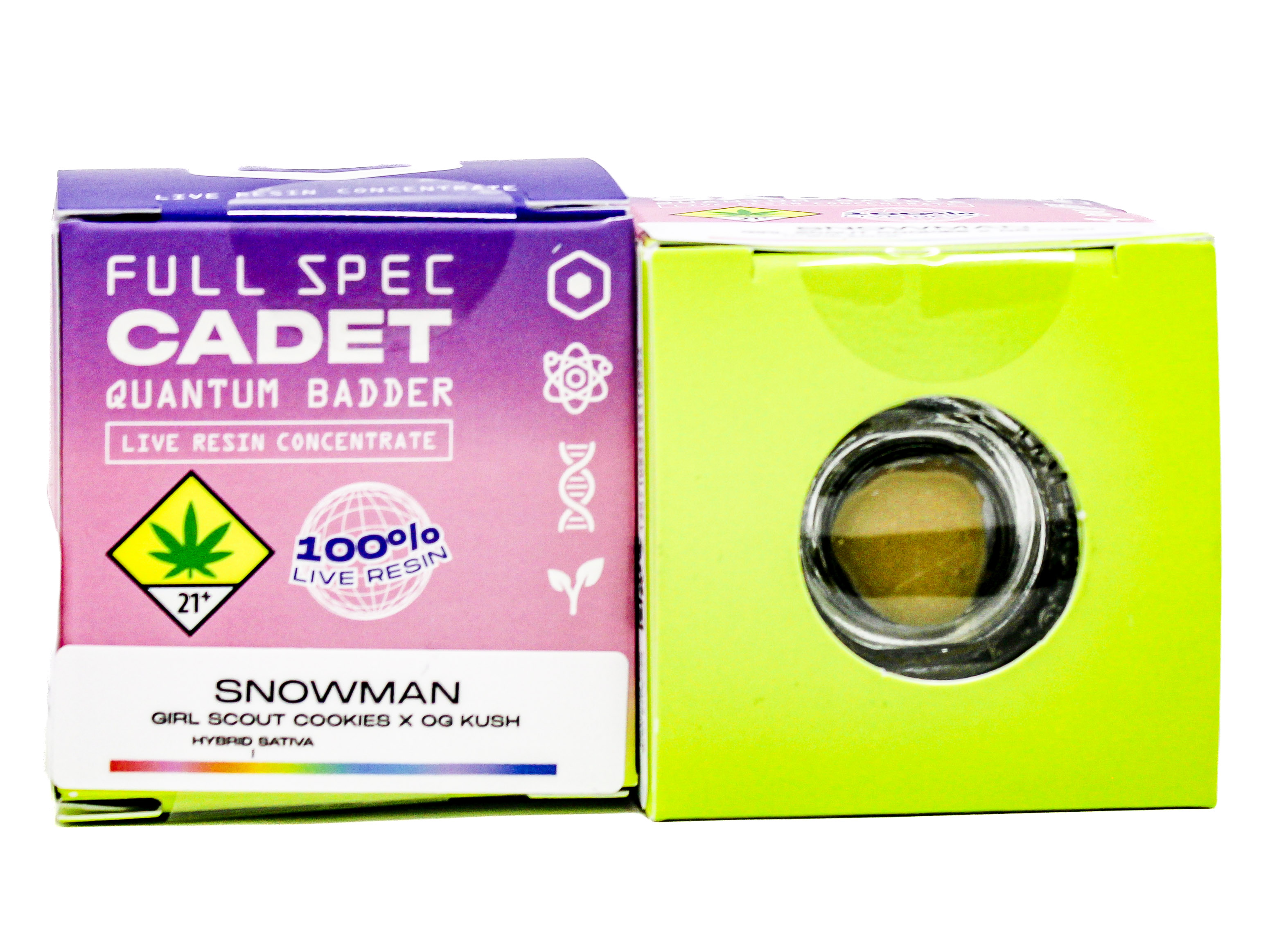 Photograph of product: WRX Snowman Live Resin Concentrate 42732