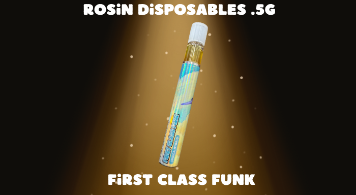 Photograph of product: FIRST CLASS FUNK LIVE ROSIN 0.5G DISPOSABLE