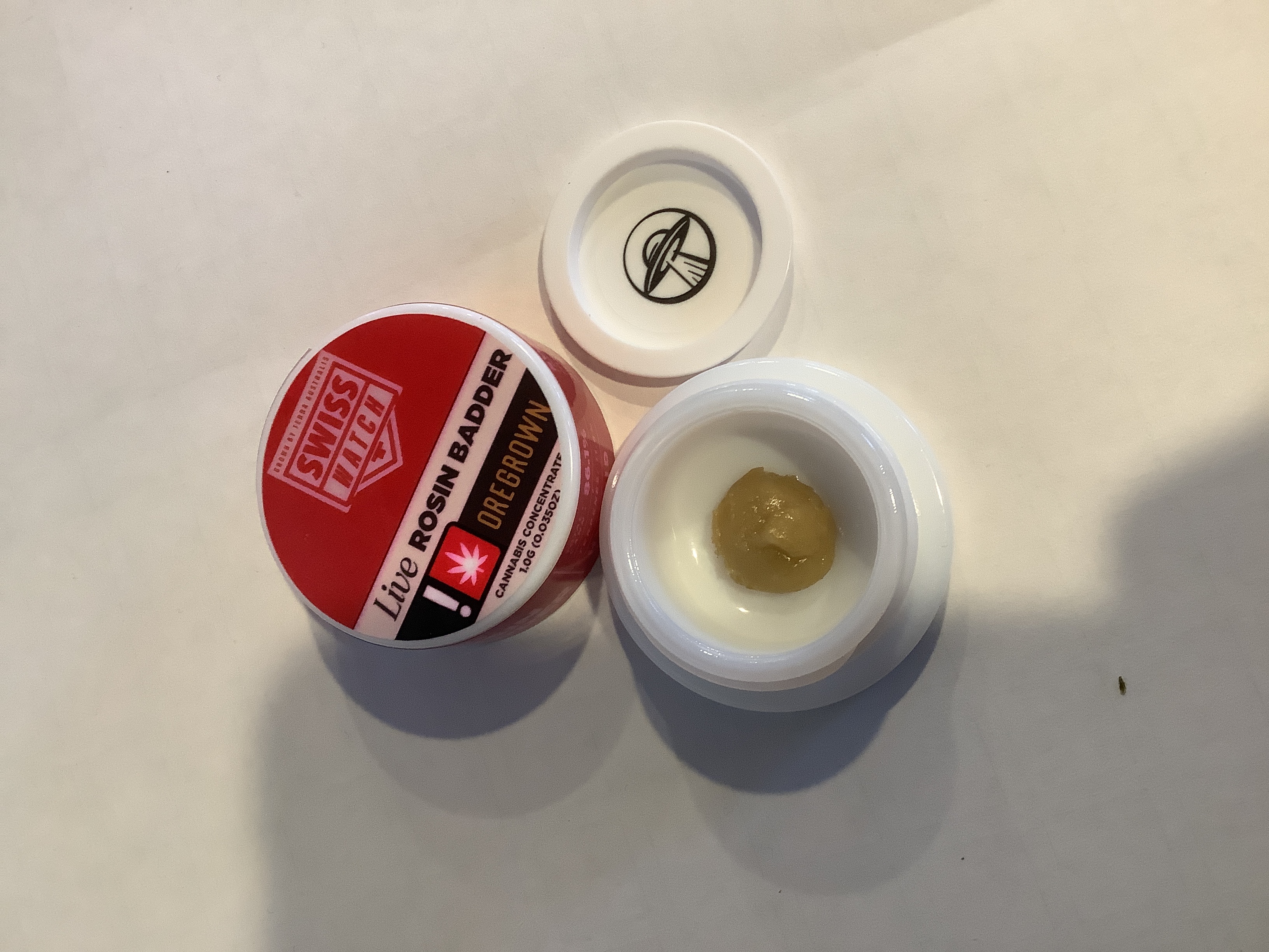 Photograph of product: Oregrown - SWISS WATCH - Live Rosin - (1g) - H