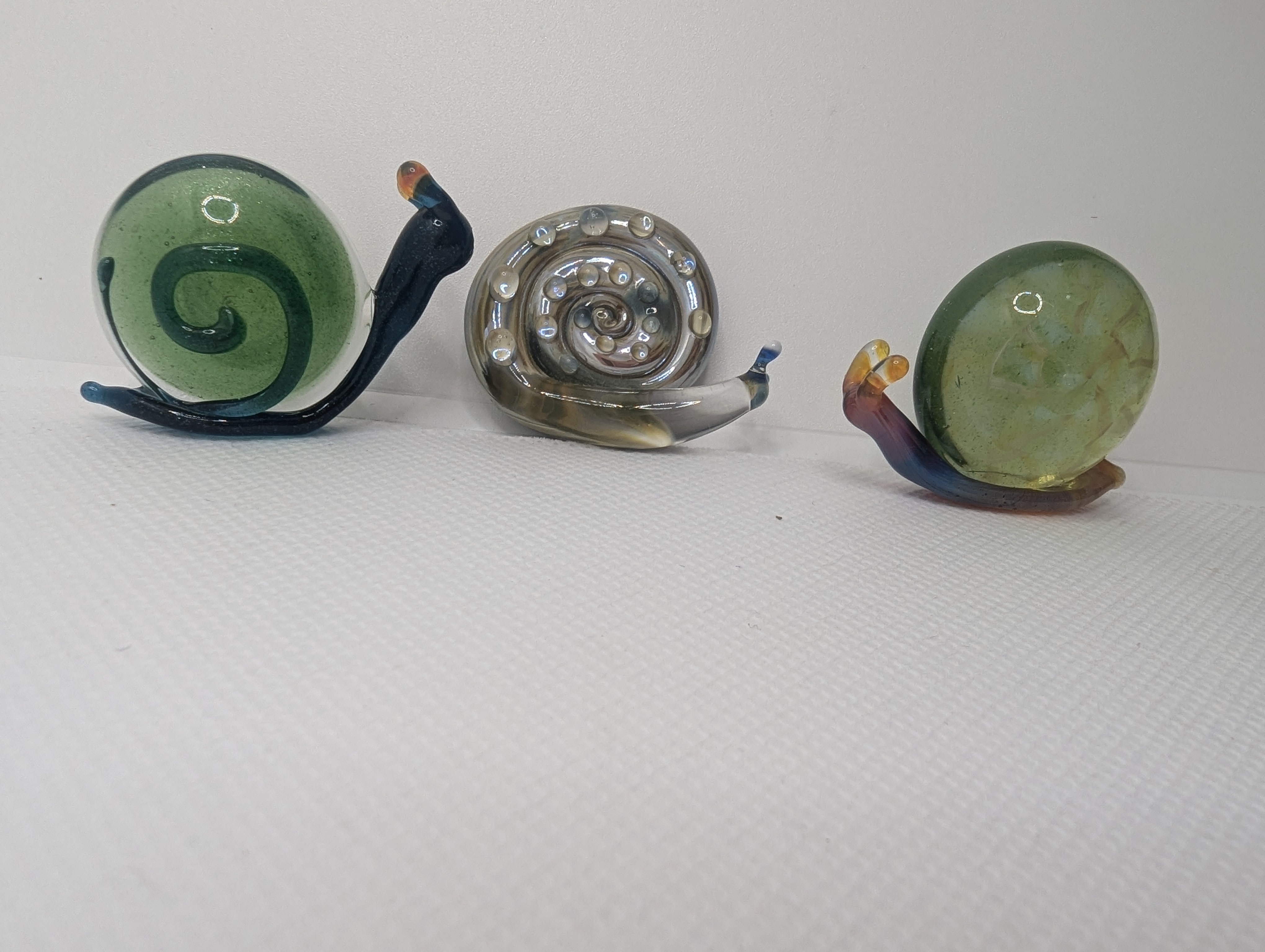 Photograph of product: Mikes Glass Art - Glass Snail