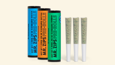 Photograph of product: SMARTIES .5G PREROLL 3 PACK