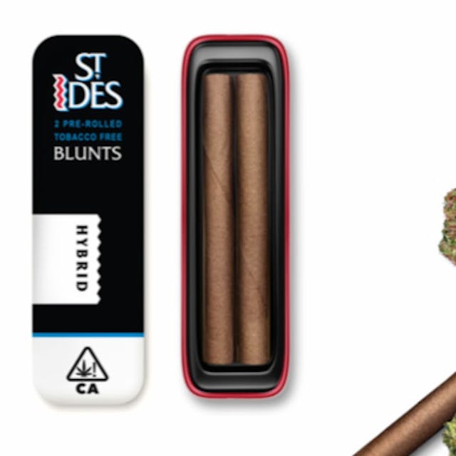 Photograph of product: St. Ides Oui'd 2g Pure-Flower Blunt - 2 Pack, - 