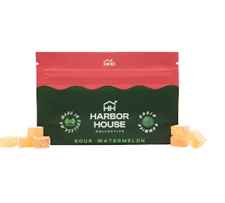 Photograph of product: Harbor House | Rosin Infused Gummy - Watermelon | 100mg