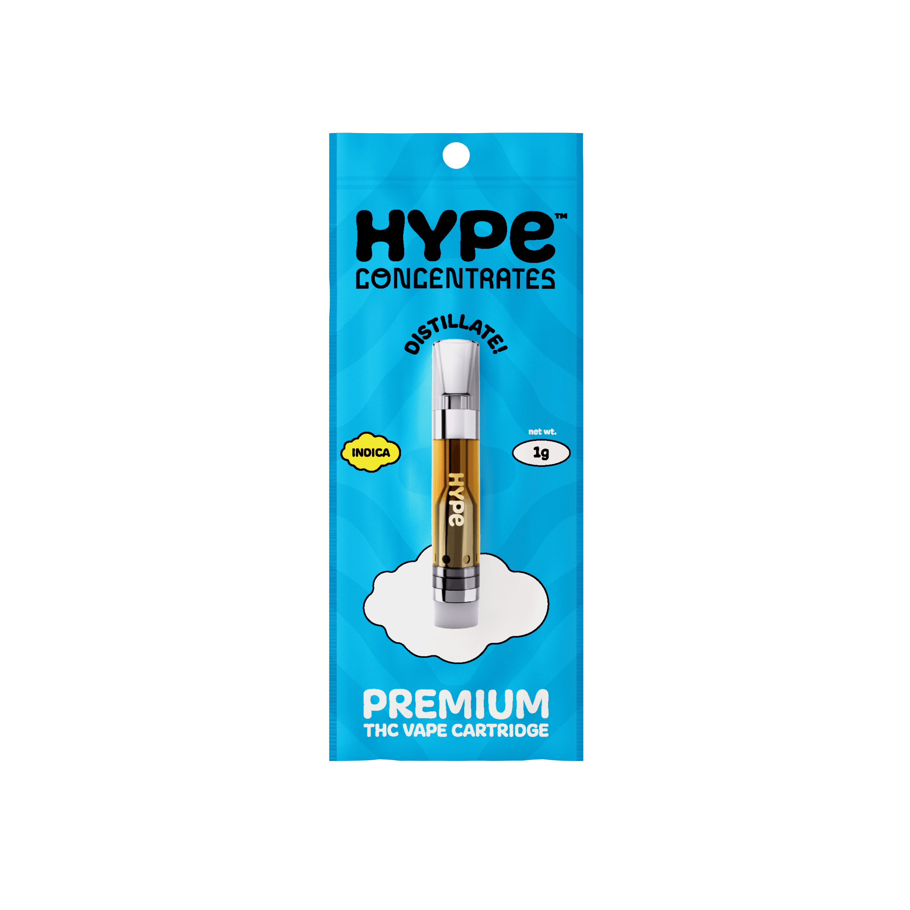 Photograph of product: 1g Purple Punch Distillate Cartridge