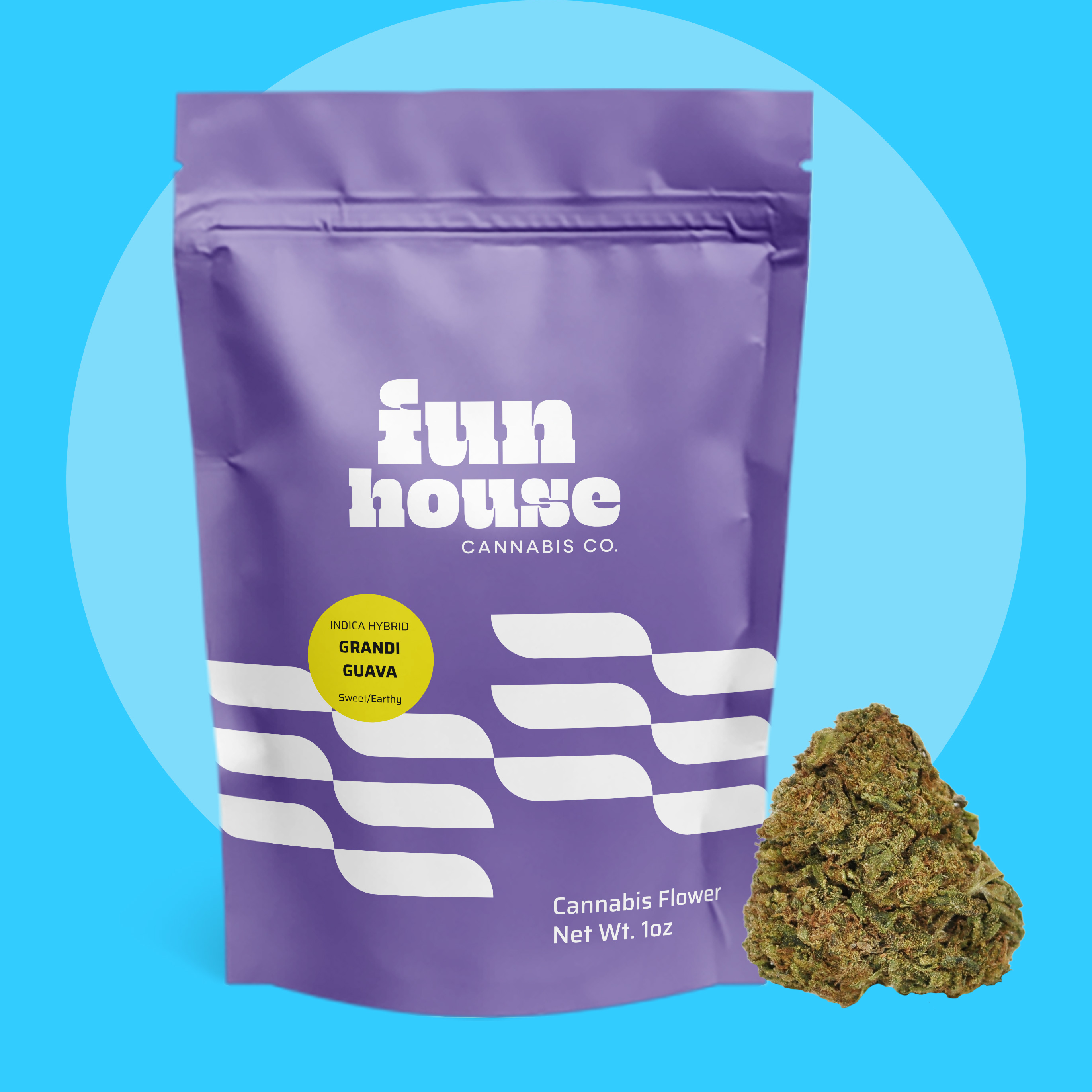 Photograph of product: Fun House Oui'd - 28g Prepack - Grandi Guava