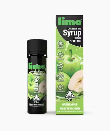 Photograph of product: Lime - Tincture - Green Apple - 1000MG