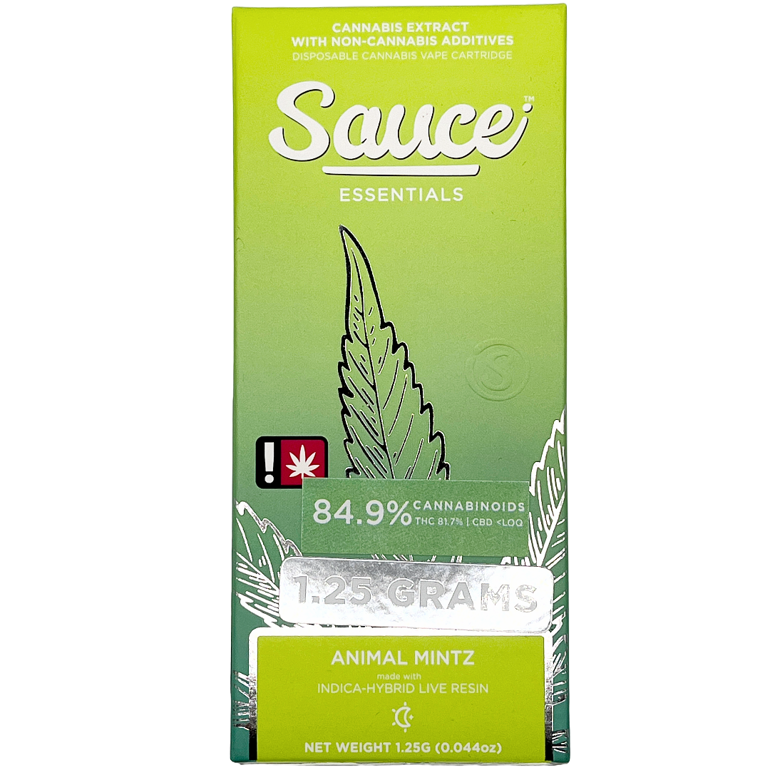 Photograph of product: Sauce- Animal Mintz 1.25G Disposable (IH)
