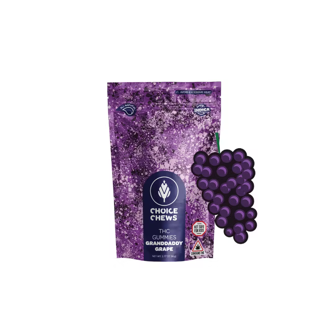 Photograph of product: Choice | Granddaddy Grape | 200mg