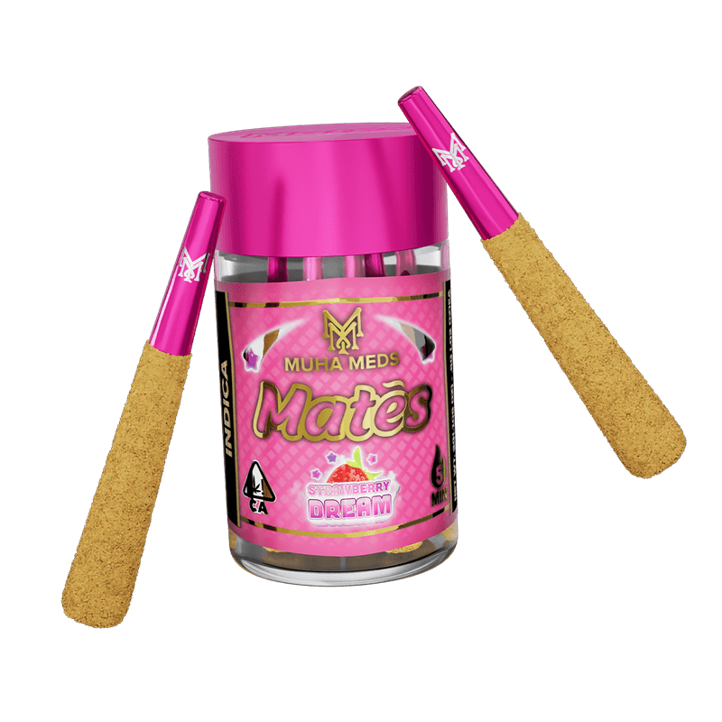 Photograph of product: Strawberry Dream Infused Pre-Rolls