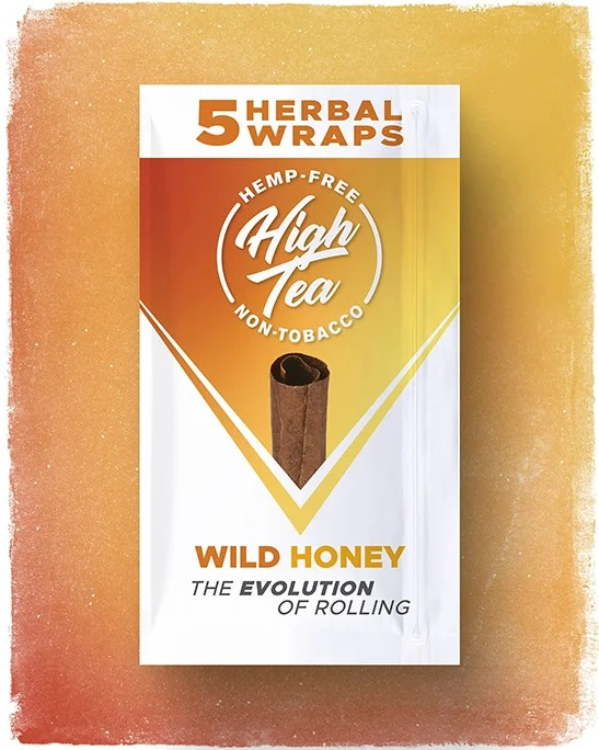 Photograph of product: High Tea All Natural Smoking Wraps - Wild Honey