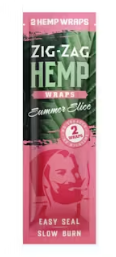 Photograph of product: Zig Zag Summer Slice Hemp Wraps