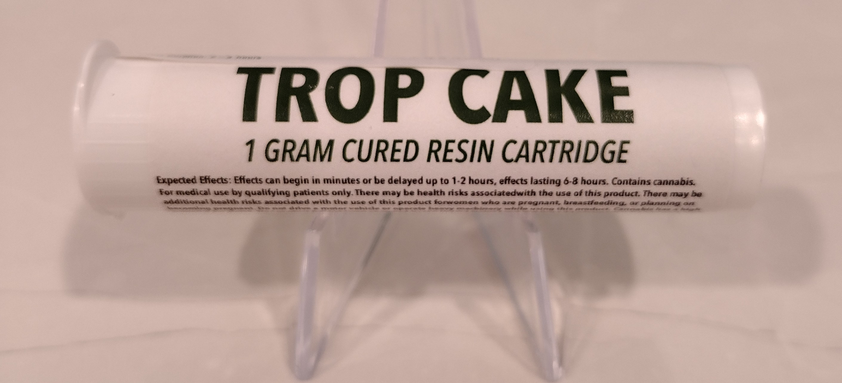 Photograph of product: Dakota Health & Wellness - Trop Cake  - 1g Cured Resin Cartridge