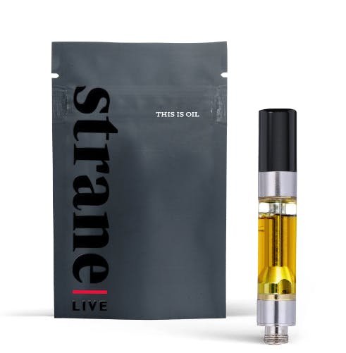 Photograph of product: Strane Raspberry Cough Live Terpene Cart