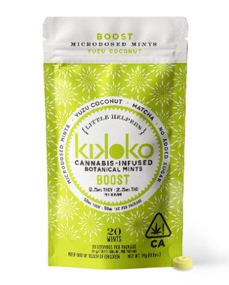 Photograph of product: Kikoko | Boost Mints | 2.5mg TH-oui : 2.5mg TH-ouiv