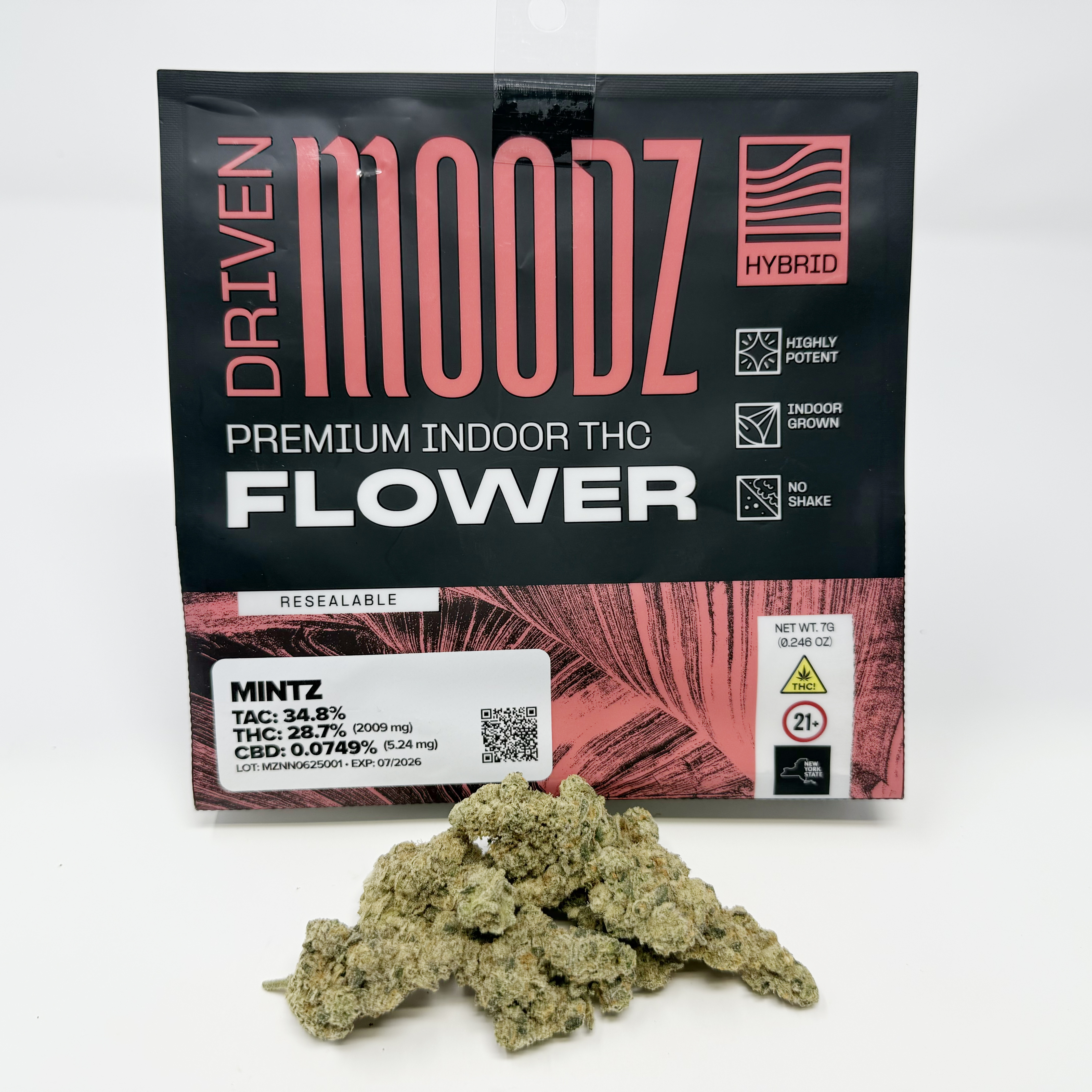 Photograph of product: Moodz | Mintz | 7g