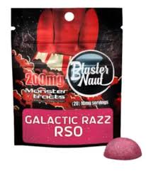 Photograph of product: Galactic Razz RSO 200mg