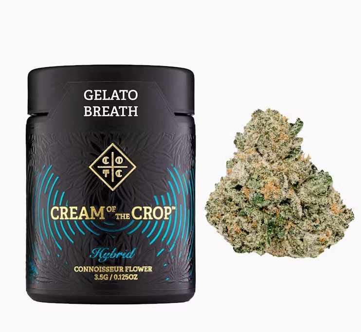 Photograph of product: Gelato Breath (H) 3.5g 8th - Cream Of The Crop