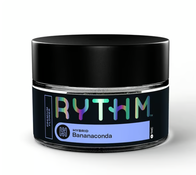 Photograph of product: Flower | RYTHM | Bananaconda Hybrid - 3.5g