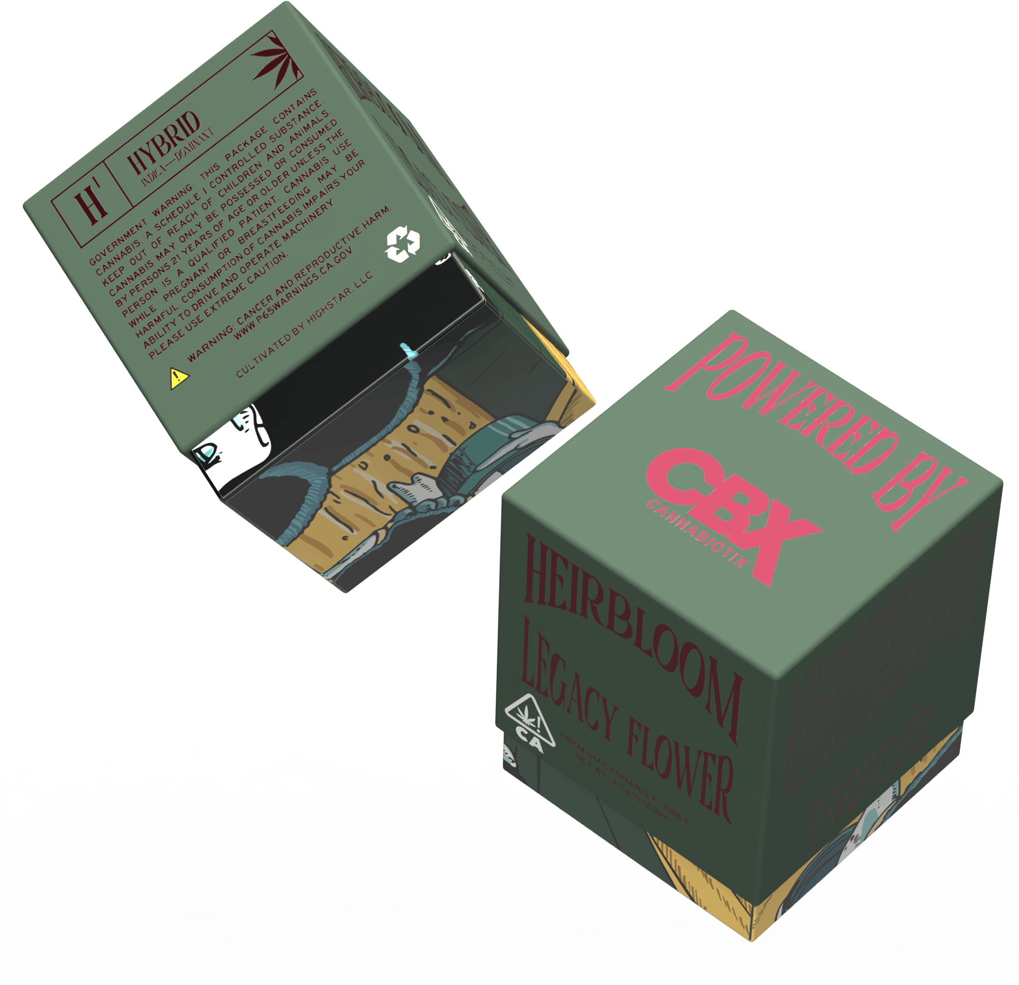 Photograph of product: HEIRBLOOM | ORIGINAL GLUE | FLOWER | 3.5G