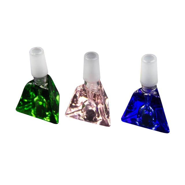 Photograph of product: 14mm Triangle Bowl 50-60652 - Mixed Colors