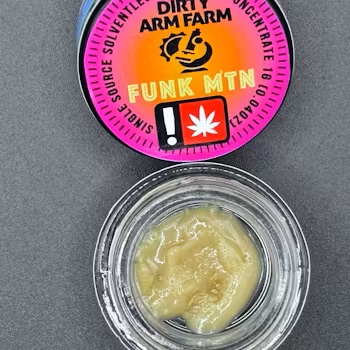 Photograph of product: Funk Mountain | Rosin | Dirty Arm Farm