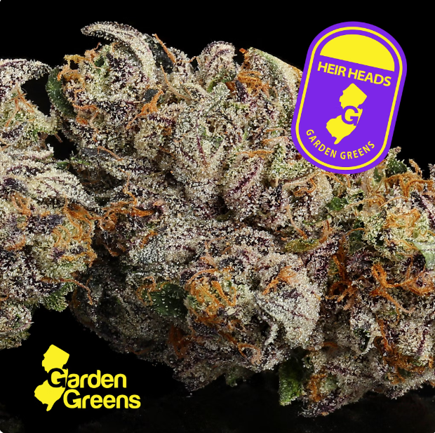Photograph of product: Garden Greens - Heir Heads Flower - 3.5g