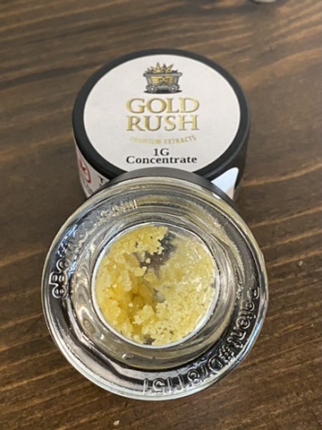 Photograph of product: Gold Rush Wil-Omb Crumble | 1g