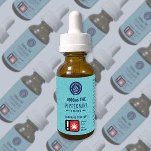 Photograph of product: Hapy Kitchen | 1000 mg TH-oui | Focus Oui'd Peppermint Tincture .