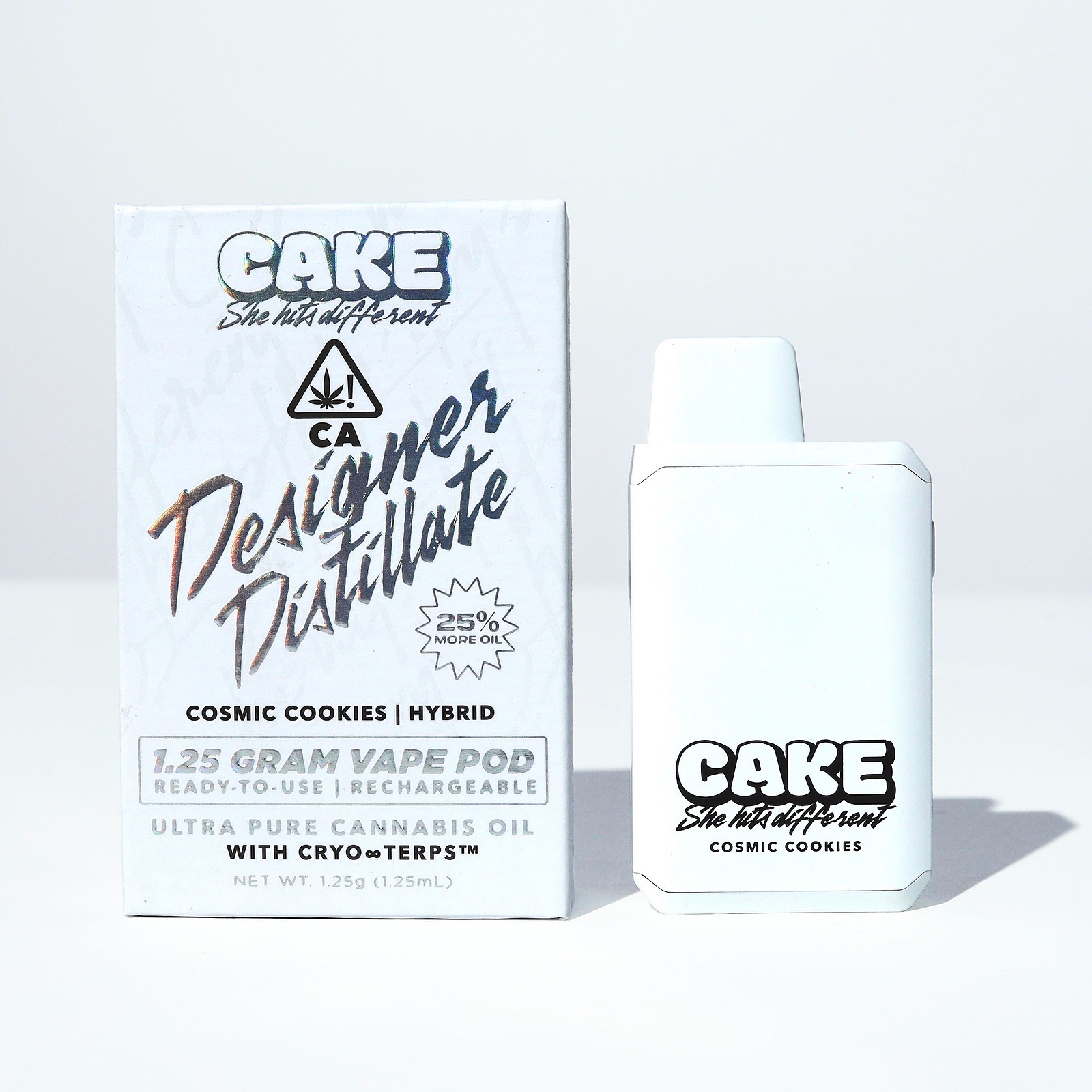 Photograph of product: CAKE - CAKE - DD POD - RECHARGEABLE - COSMIC COOKIES