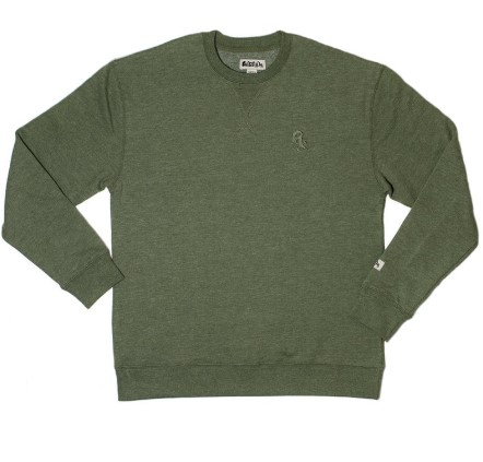Photograph of product: Witch DR Crew Sweatshirt ECOM Green Heather XL