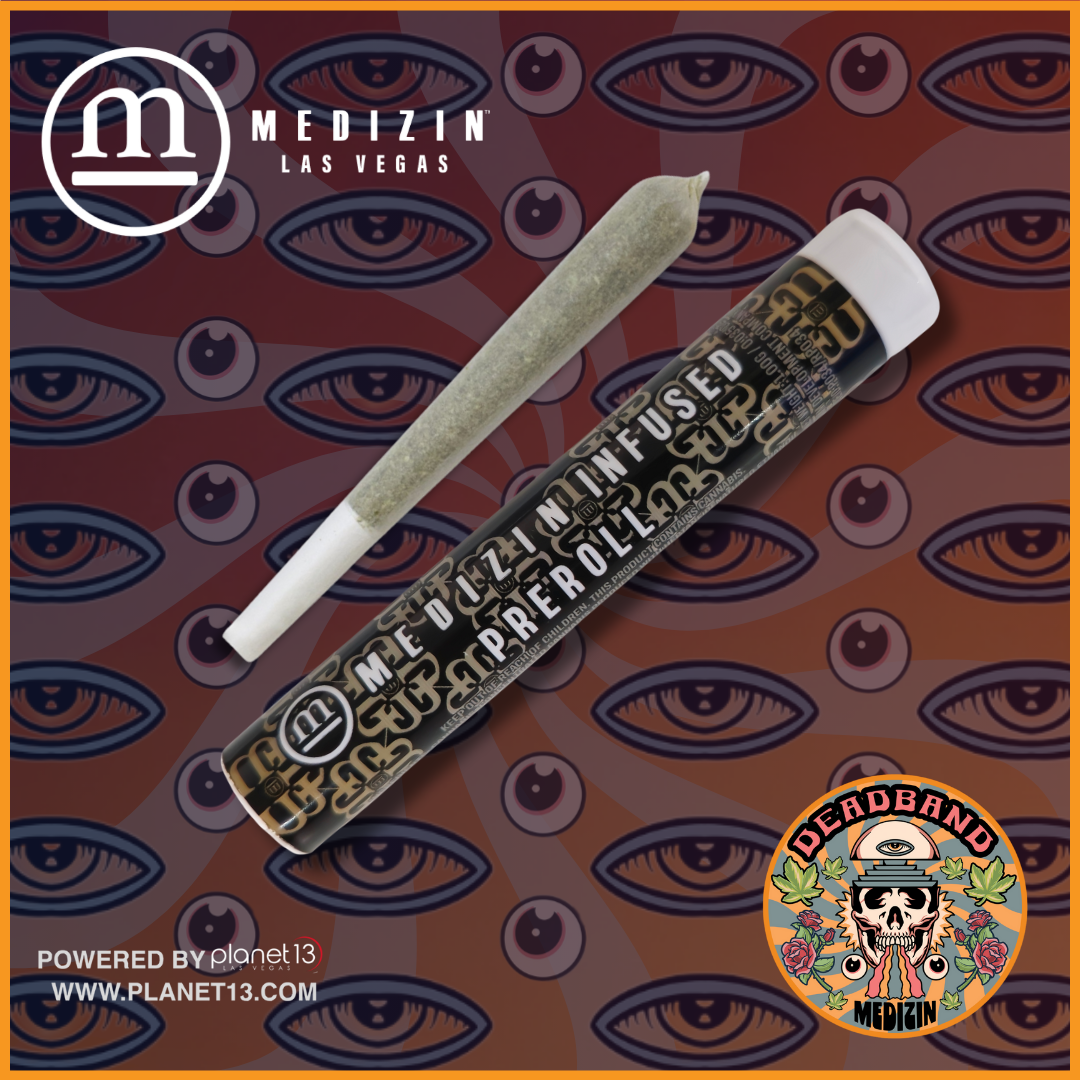 Photograph of product: Medizin DeadBand 1g Infused Preroll