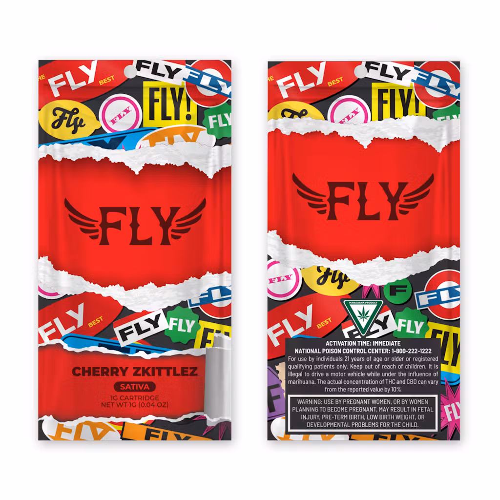 Photograph of product: Fly - 1g Cart - Cherry Zkittlez