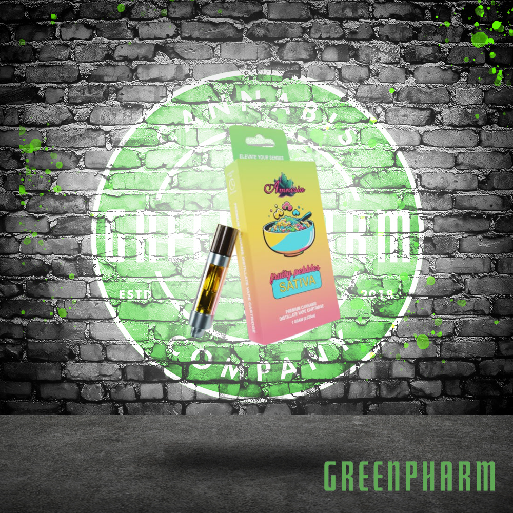 Photograph of product: Amnesia Fruity Pebbles Vape Cart