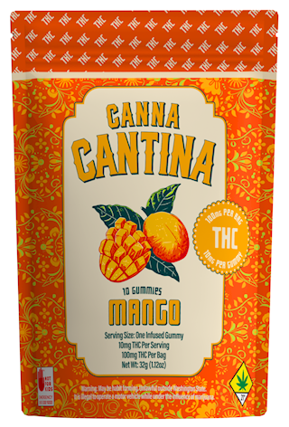 Photograph of product: Mango Gummies, 10-Pack