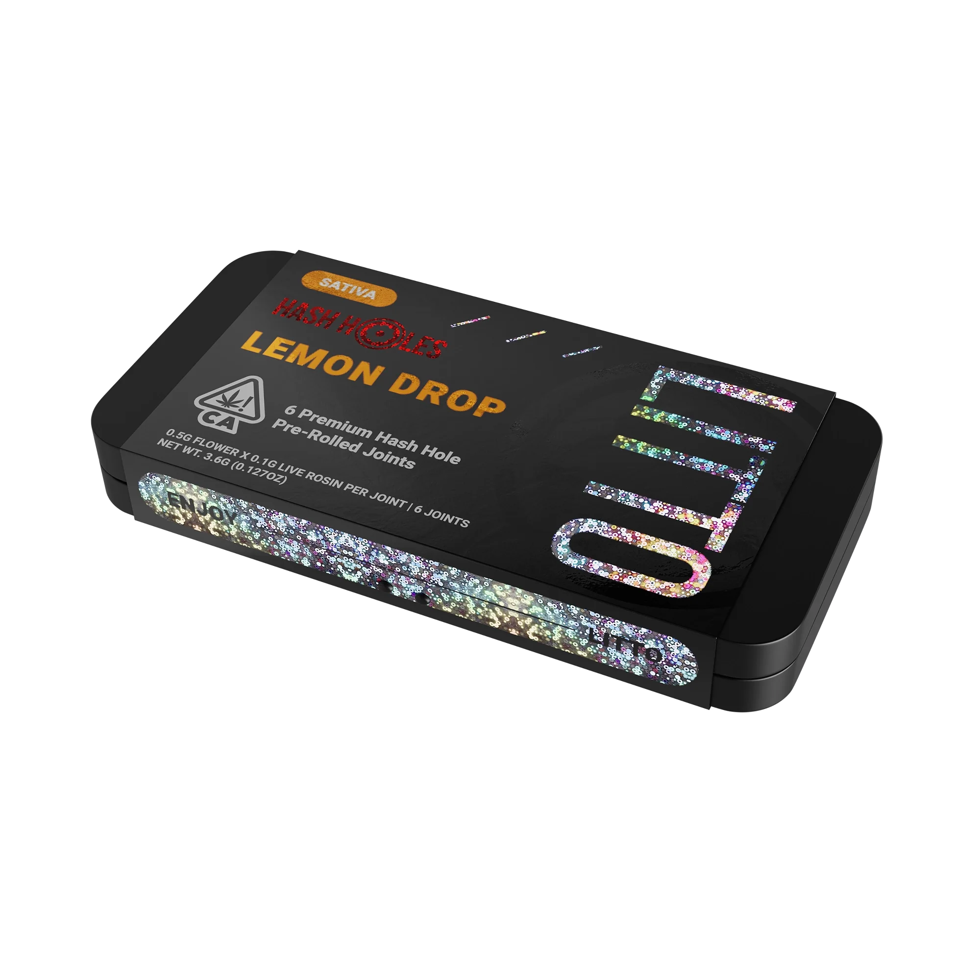 Photograph of product: 6PK - au chocolat HOLES - LEMON DROP