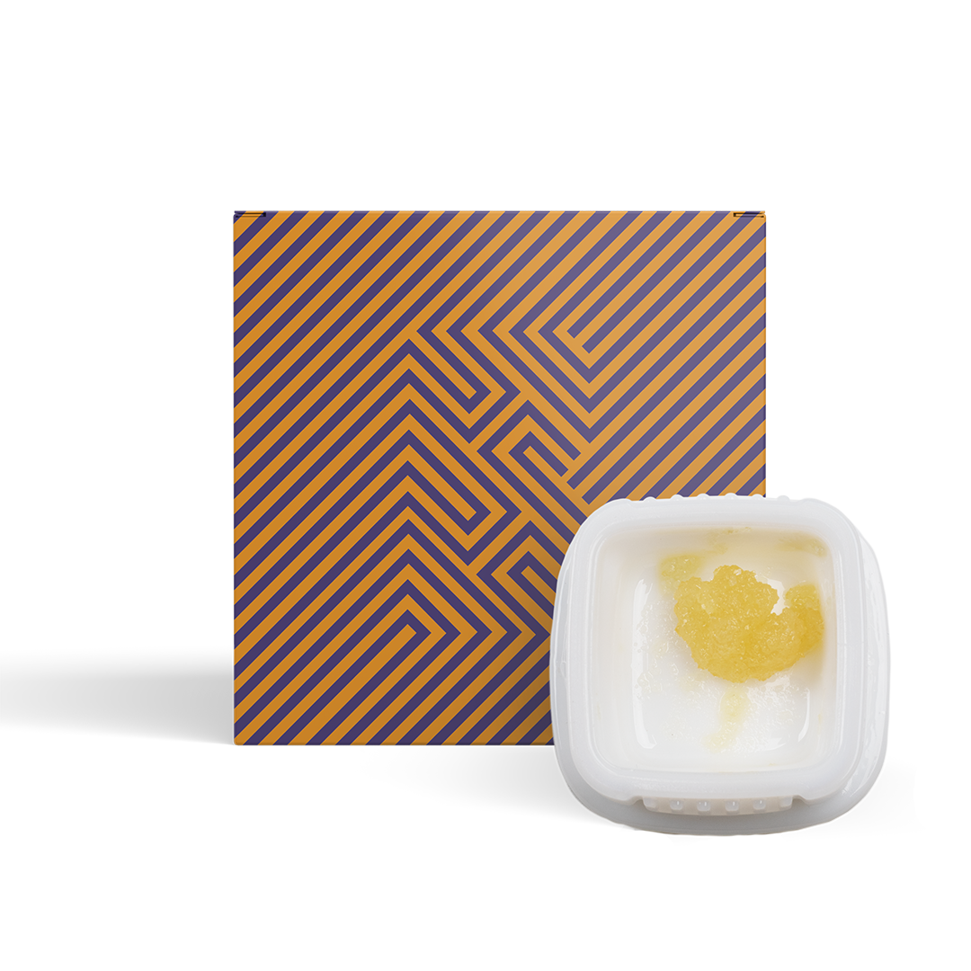 Photograph of product: Blotter Live Resin Sugar | 1g | Lemon Cake