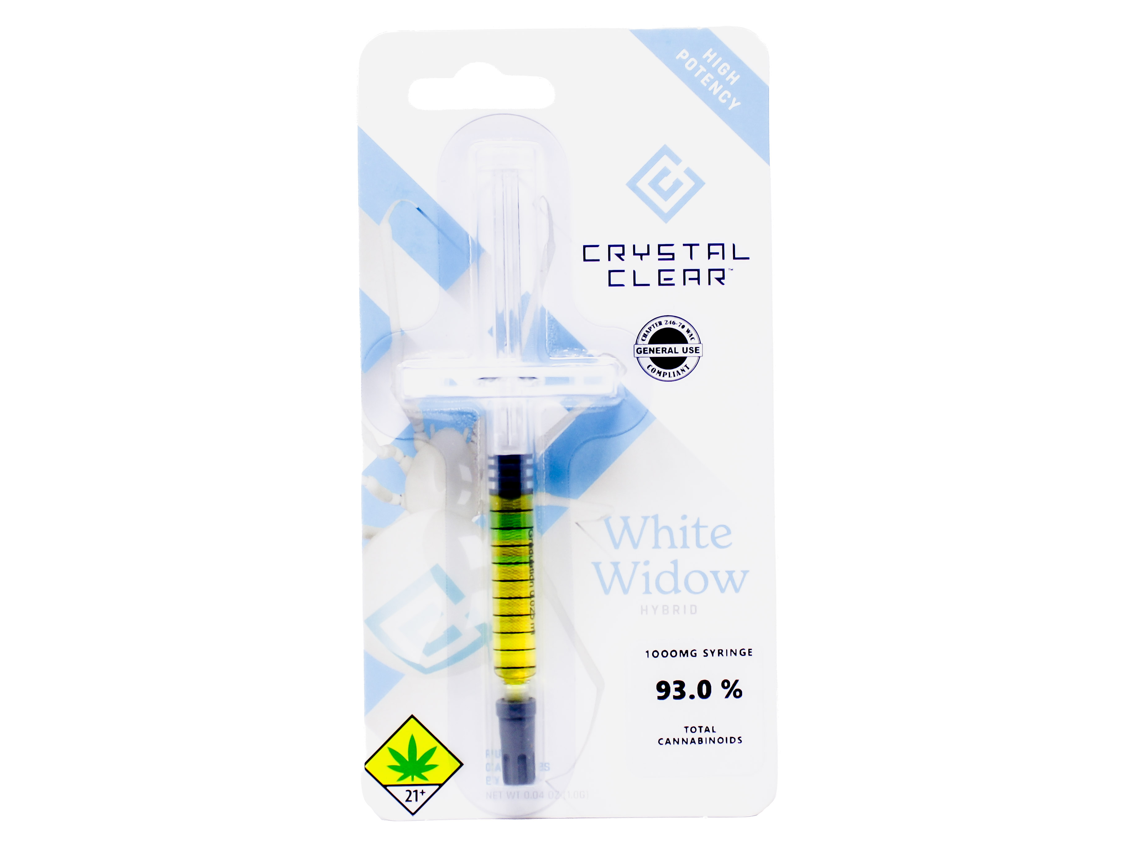 Photograph of product: NWCS White Widow Distillate Syringe 49687