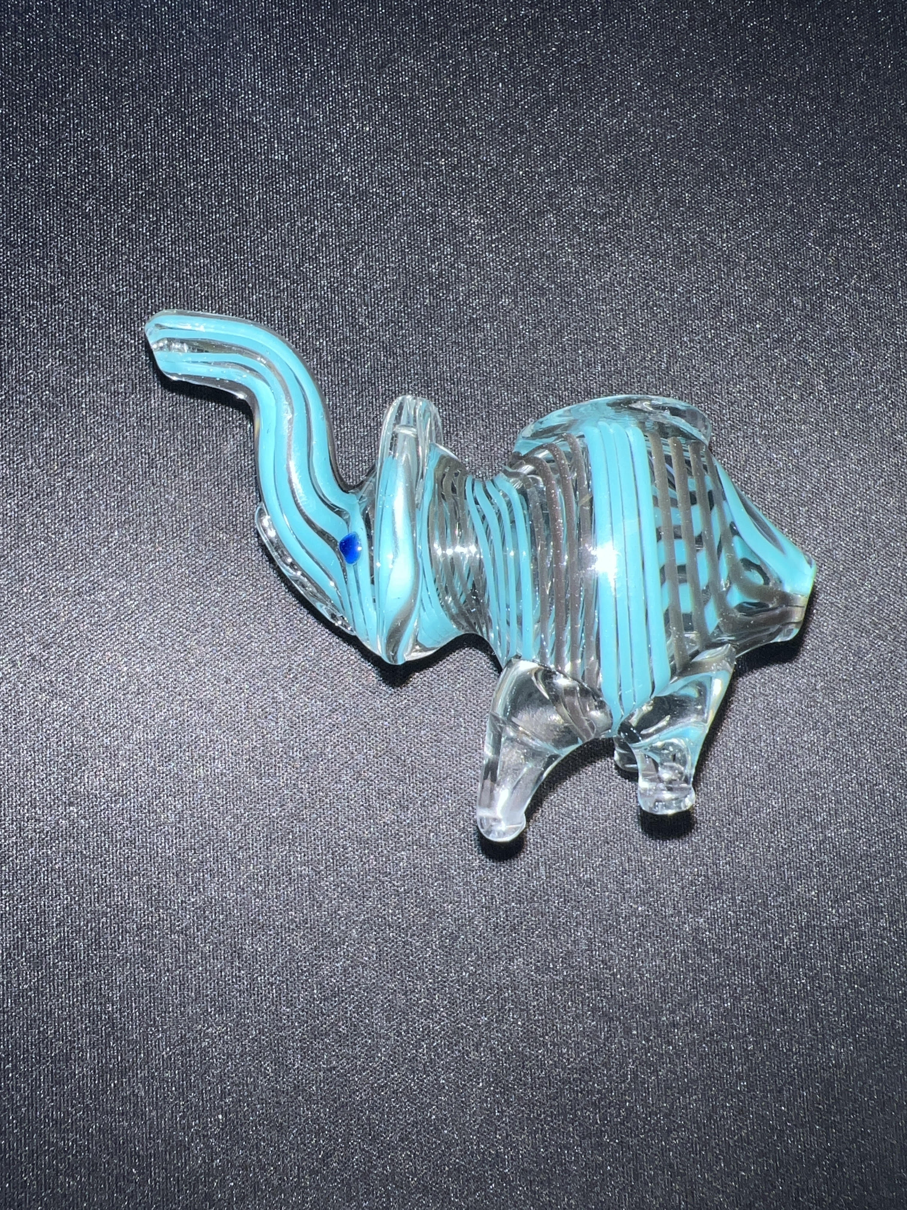 Photograph of product: glass elephant pipe