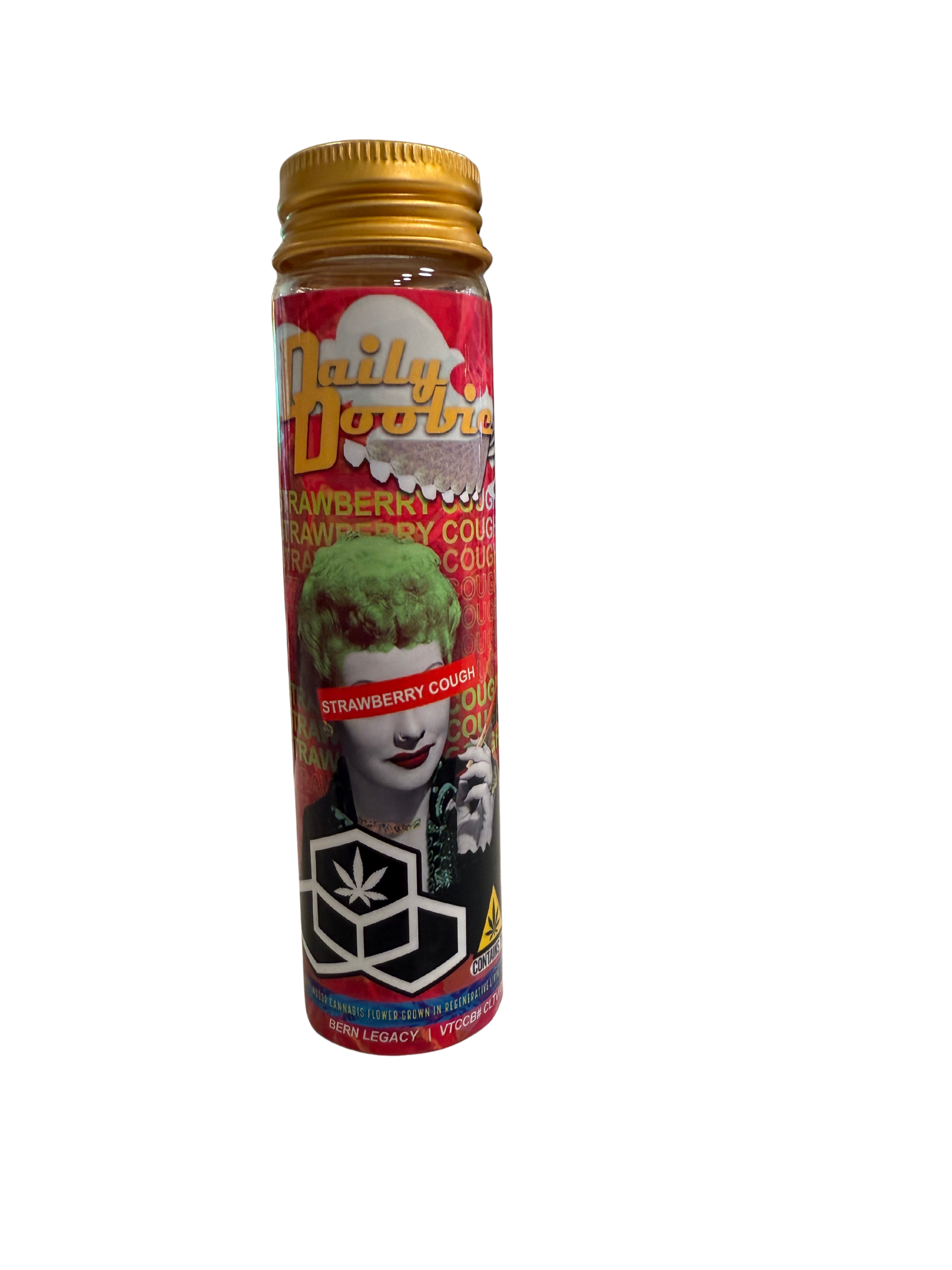 Photograph of product: Strawberry Cough | 7PK (.5G) PreRolls