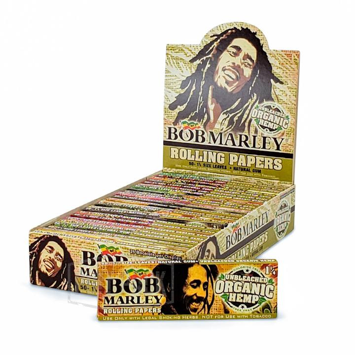 Photograph of product: Bob Marley - Organic Hemp Rolling Paper | 1 1/4
