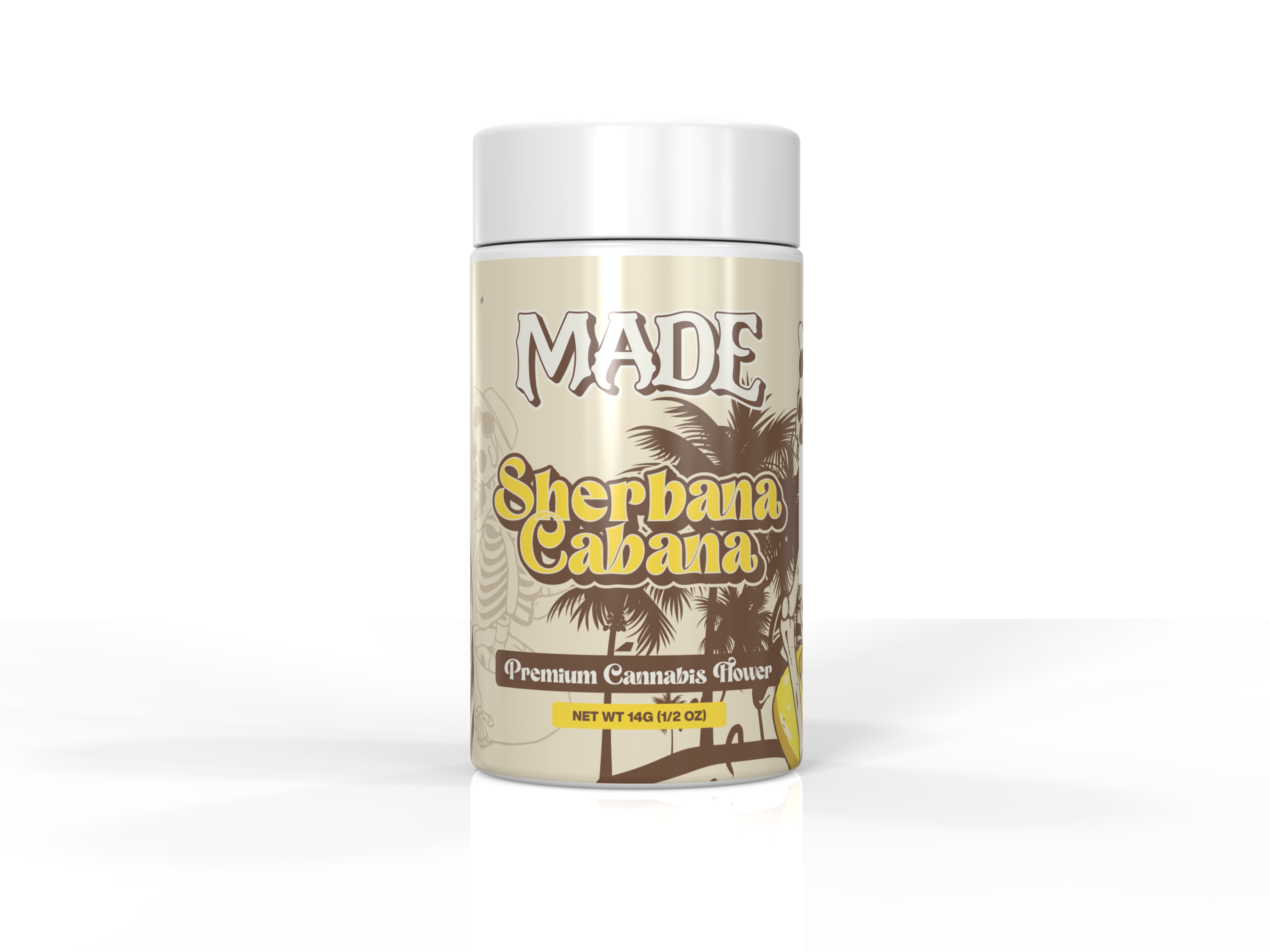 Photograph of product: Sherbana Cabana Flower Smalls - 14g