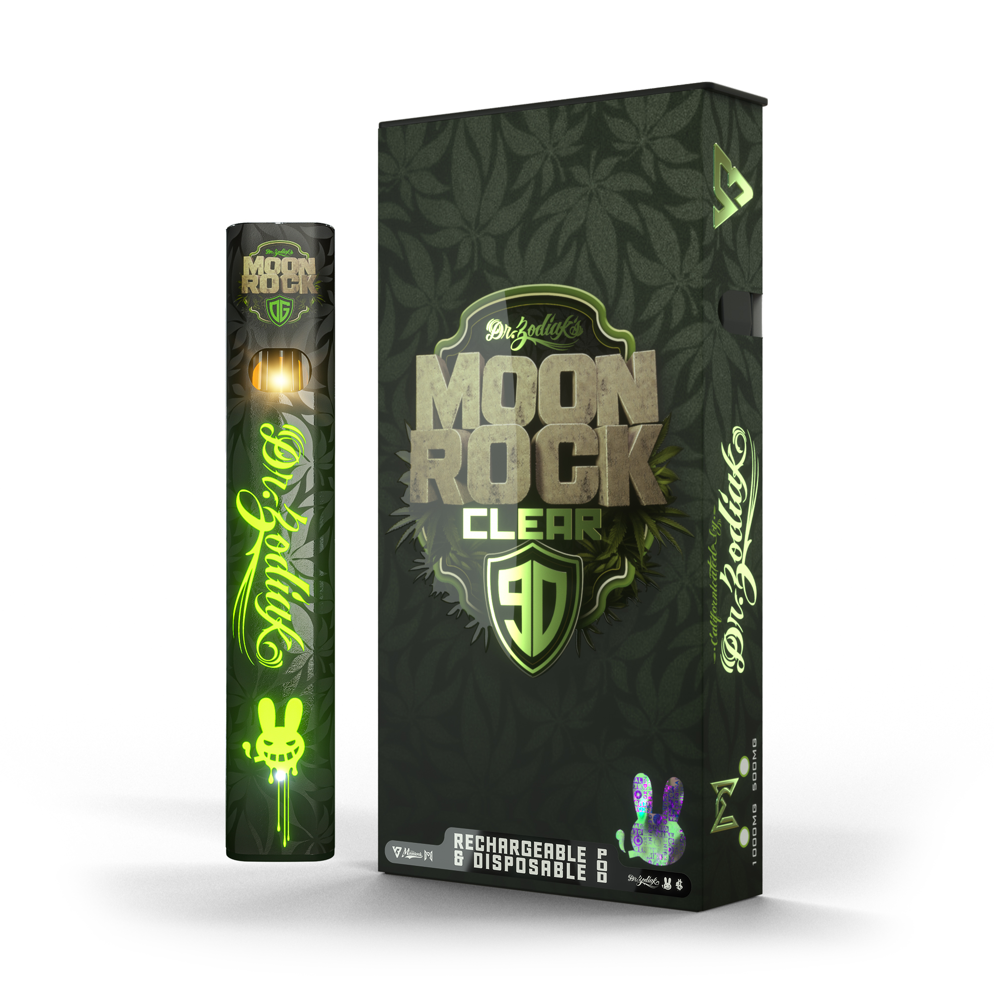 Photograph of product: Dr. Zodiak's Moonrock Astro Pod - Wedding Cake