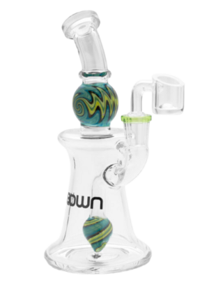 Photograph of product: Blown Glass - Rig with Banger - Purple