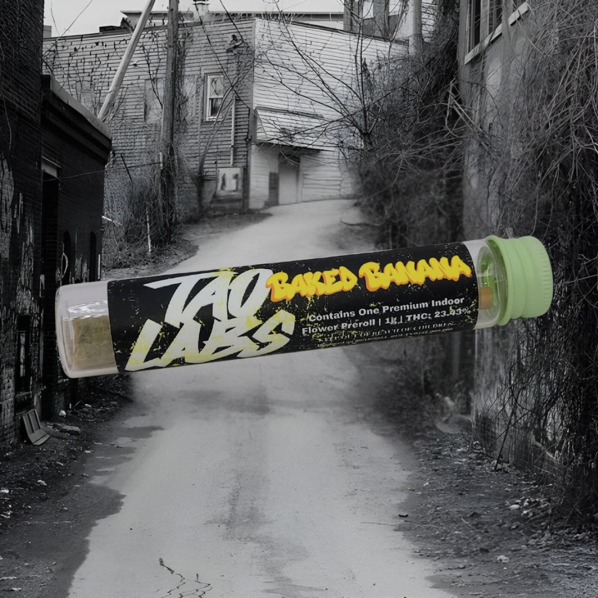 Photograph of product: Baked Banana - Pre-roll