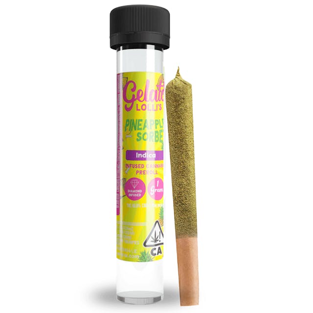 Photograph of product: Pineapple Sorbet (I) 1.2g Infused Preroll *B2G1 EVERYDAY* - Pineapple Sorbet (I)